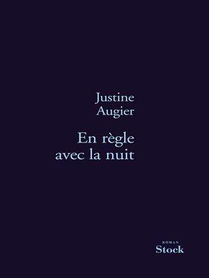 cover image of En règle avec la nuit